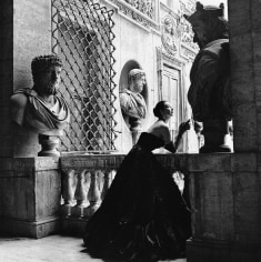 Genevieve Naylor, Dorian Leigh in Simoneta Visconti, Rome, Harper&rsquo;s Bazaar,1953