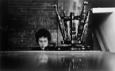 Daniel Kramer, Bob Dylan and Piano Stool, Town Hall, Philadelphia, 1964