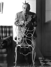 Sanford Roth,  Joan Miro in Paris, circa 1950