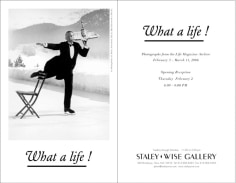 What a life! Exhibition Invitation