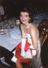 Slim Aarons, Jacqueline Kennedy at the &ldquo;April in Paris&rdquo; ball at the Waldorf-Astoria Hotel, New York, 1959