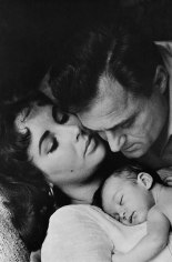 Toni Frissell, Elizabeth Taylor, Mike Todd, and their daughter Liza, LIFE Magazine, 1957