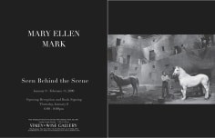 Mary Ellen Mark, Exhibition Invitation