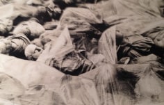 Deborah Turbeville, Unseen Versailles, Statues Lying in Marble Courtyard, January 1980