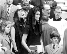 Ron Galella, Caroline Kennedy, Jackie Onassis, John F. Kennedy Jr., and Lee Radziwill, Robert F. Kennedy&rsquo;s Funeral, 1968