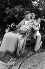 Mary Ellen Mark, Henry Miller and Twinka,  Pacific Palisades, California, 1975