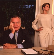 Harry Benson, Bill Blass with Josie Borain, New York, 1990