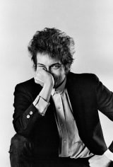 Daniel Kramer, Bob Dylan with Hand to Face, New York, 1965