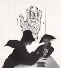 Irving Penn, The Tarot Reader, Jean Patchett and Bridget Tichnot, New York, 1944