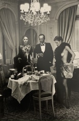Helmut Newton, After Dinner, Paris, 1977