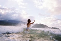 Sophie Elgort, Ocean Break, Kauai, 2018