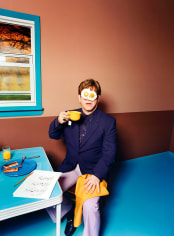 David LaChapelle, Elton John: Egg On His Face, New York, 1999