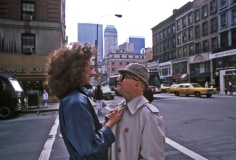 Harry Benson, Marisa Berenson and Swifty Lazar, New York, 1982