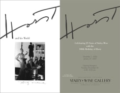Horst, Exhibition Invitation