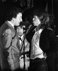 Ron Galella, Bruce Springsteen, Mick Jagger, and Bob Dylan, 1988