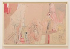 Untitled (W-1351-S), 1965, Oil and pencil on board