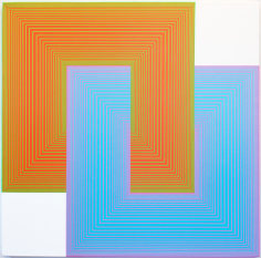 Untitled (Knot No. 1117), 1986, Acrylic on canvas
