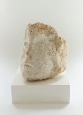 Umbrian Head in Stone, 1, 1979, Italian field stone