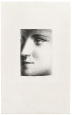 Pablo Picasso Visage de Marie-Th&eacute;r&egrave;se, 1928 (probably October, Paris) lithograph printed on Japan paper with large margins 7 3/4 x 5 1/2 inches (image) 19 1/8 x 12 inches (sheet)