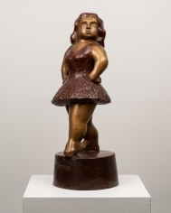 Chaim Gross, Ballet Girl, c. 1941, bronze, 21 x 7 3/4 x 8 1/4 inches