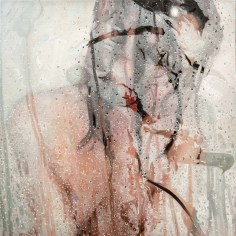 Alyssa Monks, Dissociate, 2021, oil on linen, 30 x 30 inches