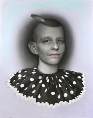 Susan Hauptman, Self-Portrait II (SOLD), 2002, charcoal and pastel on paper, 36 x 28 1/2 inches