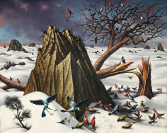 Peter Blume Winter, 1964 oil on canvas 47 3/8 x 59 1/4 inches