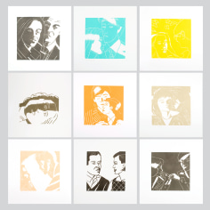 Alex Katz, A Tremor in the Morning, 1986, Portfolio of ten woodcuts with box, 20 x 20 inches each