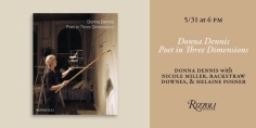 Book Talk: “Donna Dennis: Poet in Three Dimensions”