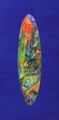 Surf board in the Ultramarine series by Yvette Mimieux