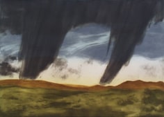 April Gornik, Rain and Dust, 1985