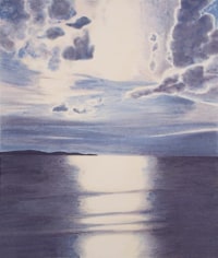 April Gornik, Sea Light, 1996