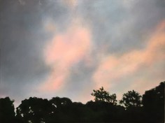 Spirit Clouds,&nbsp;2016, Oil on linen, 18&nbsp;x 24 inches
