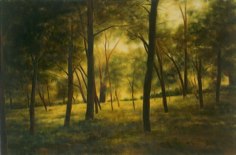 April Gornik, Light Through the Forest, 1999