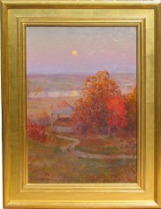 Frame on &quot;Autumn Moonrise&quot; by Walter Launt Palmer.