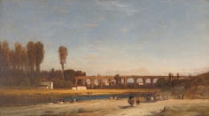 Image of sold Samuel Colman oil painting Andalusia, Spain, c.1861.