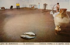 Zodiaco,&nbsp;1970, Performance at L&#039;Attico gallery, Rome.