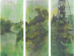from the series &#039;Green&#039; (triptych)