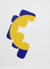 Untitled, 1968, acrylic and graphite on paper, 15 1/8 x 11 1/4 in.