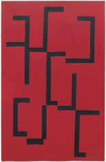 Untitled, 1946, gouache on paper, 40 x 25 1/2 in.