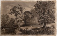Gustav Courbet, Paysage &agrave; la Clairi&egrave;re