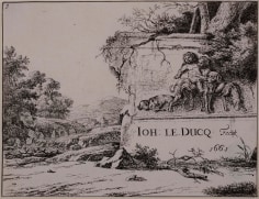 Jan Le Ducq, The Set of Dogs, 1661