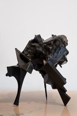 Lee Bul. Untitled (Ed. 5), 2007. Bronze, marble and stainless steel, Size of sculpture: 30 x 22 x 34 cm, Size of pedestal: 50 x 50 x 100 cm.&nbsp;Courtesy of the artist &amp;amp; PKM Gallery.