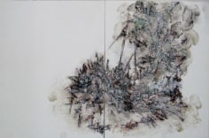 Lee Bul. Untitled, 2009. Acrylic paint on board,  35 x 54cm.