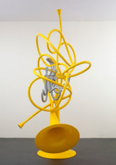 Claes Oldenburg and Coosje van Bruggen, French Horns, Unwound and Entwined, 2005. 350 x 140 x 170 cm., &copy; 2005 Claes Oldenburg and Coosje van Bruggen. Photo courtesy the Oldenburg van Bruggen Studio and Pace.