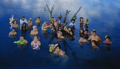 Wang Qingsong. Flooding, 2003. C-print, 120 x 210 cm.&nbsp;Courtesy of the artist &amp;amp; PKM Gallery.