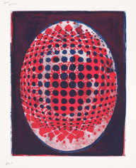 Terry Winters red&amp;blue, 2022