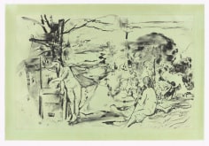 Cecily Brown The green of the larches, 2025