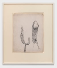 Louise Bourgeois Untitled, 1947 ink on Strathmore drawing paper 14 x 11 inches (35.6 x 27.9 cm)