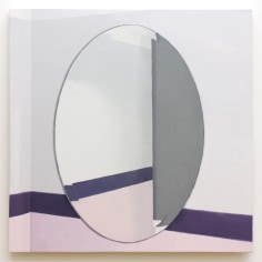 Roger White Pink Mirror, 2015